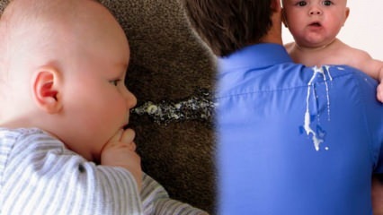 Cele mai frecvente cauze ale vărsăturilor la sugari! Ce este bun pentru vărsături la bebeluși?