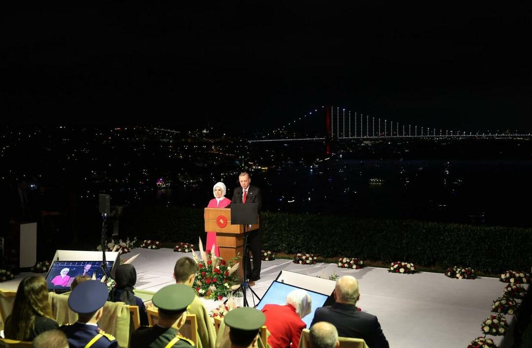 Recep Tayyip Erdogan și Emine Erdogan 100. evenimentele anului