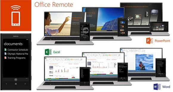 Telecomanda Microsoft Office