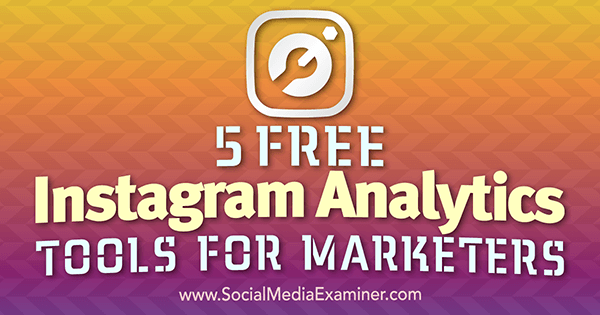 Folosiți instrumente analitice pentru a afla dacă marketingul dvs. Instagram funcționează.