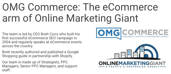 OMG Commerce este o agenție cu pâlnie completă.