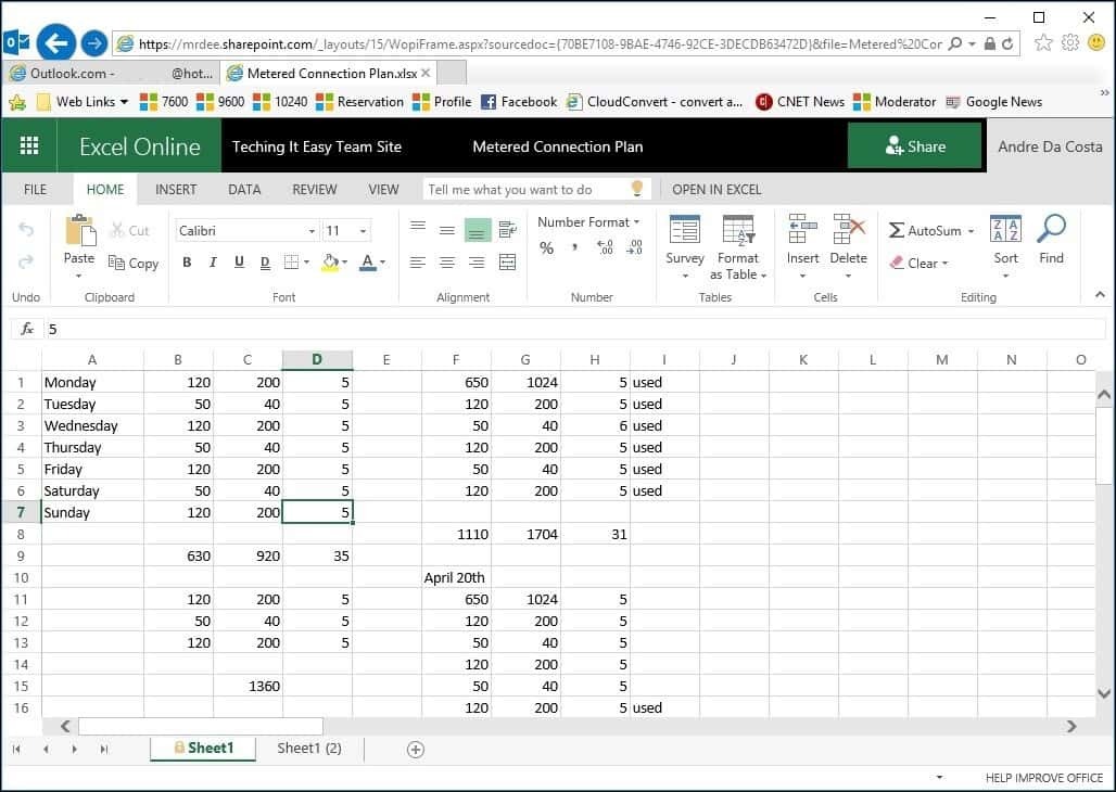 Mod de citire Excel numai SharePoint