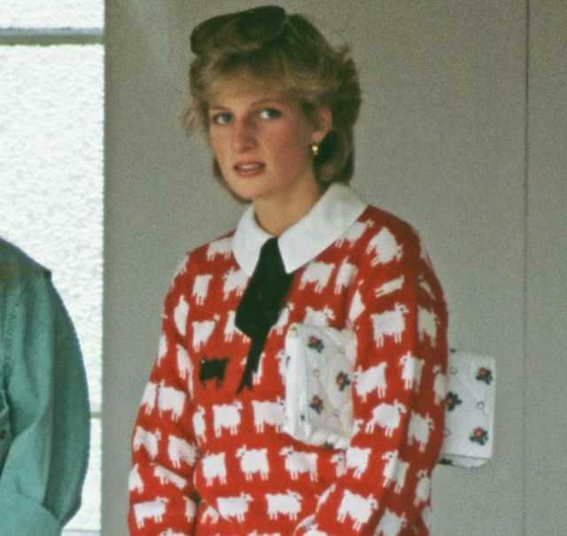 Puloverul emblematic al Prințesei Diana