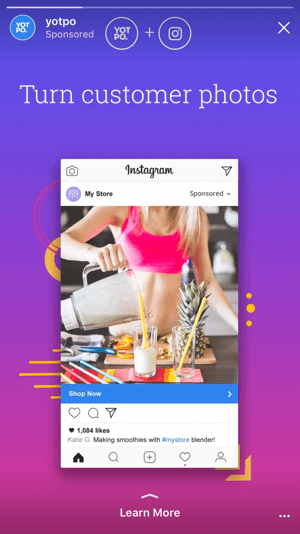 Noile obiective ale anunțurilor de poveste Instagram vă permit să trimiteți utilizatori pe site-ul și aplicațiile dvs., generând conversii reale în loc să sperați doar la cunoașterea mărcii.