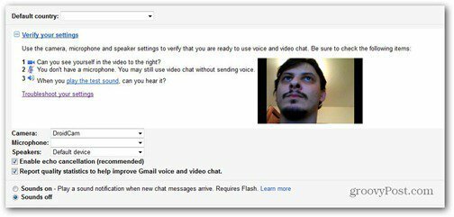 plugin de discuții Google droidcam