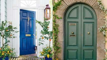Care sunt culorile ușilor interioare utilizate în decorarea casei? Culori ideale pentru ușile interioare