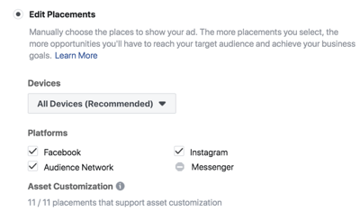 Evitați greșelile publicitare Facebook; optimizați anunțurile video pentru destinații de plasare.