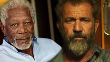 Morgan Freeman îl întâlnește pe Mel Gibson în Karbala