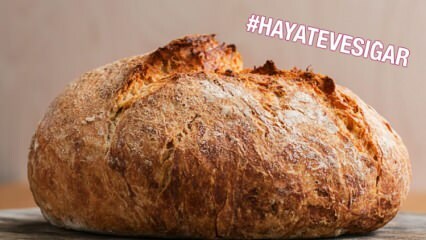 Cum să faci cea mai ușoară pâine? Rețetă de pâine care nu s-a îndepărtat mult timp.. Fabricarea pâinii la dimensiuni mari