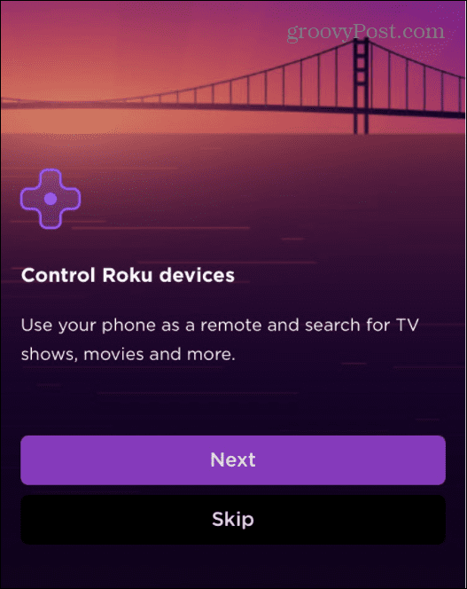 Aplicația Roku Remote