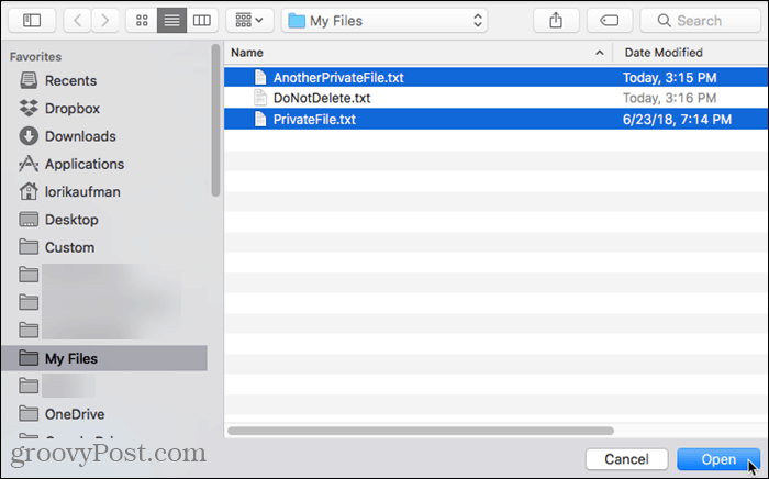 Selectați fișierele de șters din CleanMyMac 3