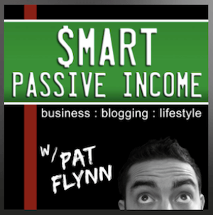 Podcast-ul Smart Passive Income de la Pat Flynn a atras atenția lui Shane.