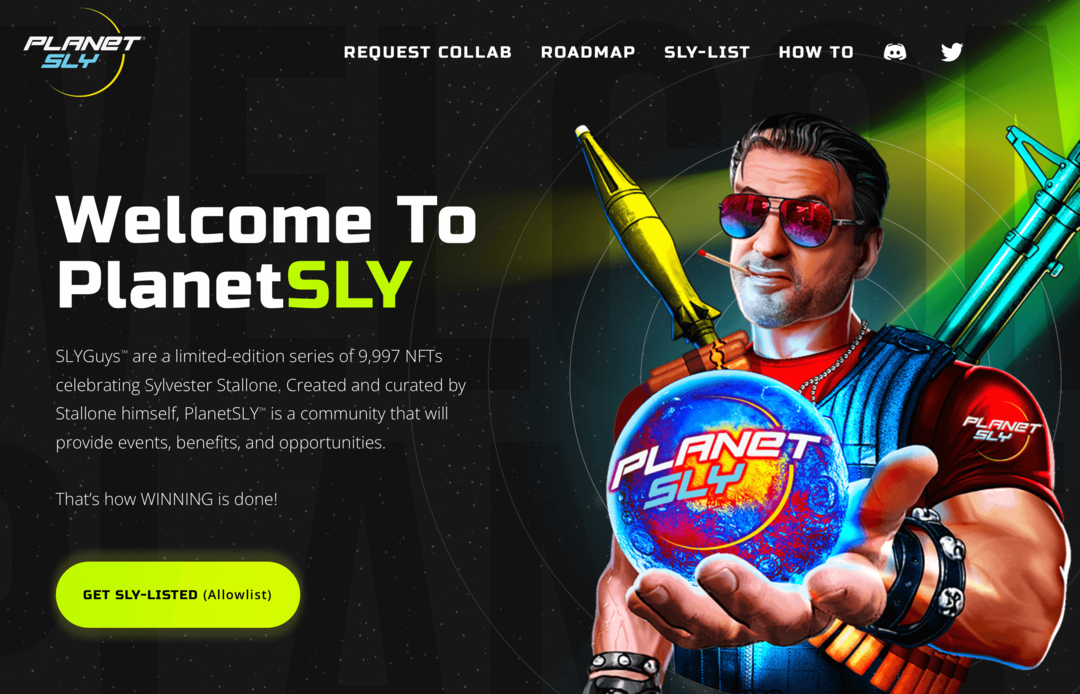 imaginea site-ului PlanetSLY
