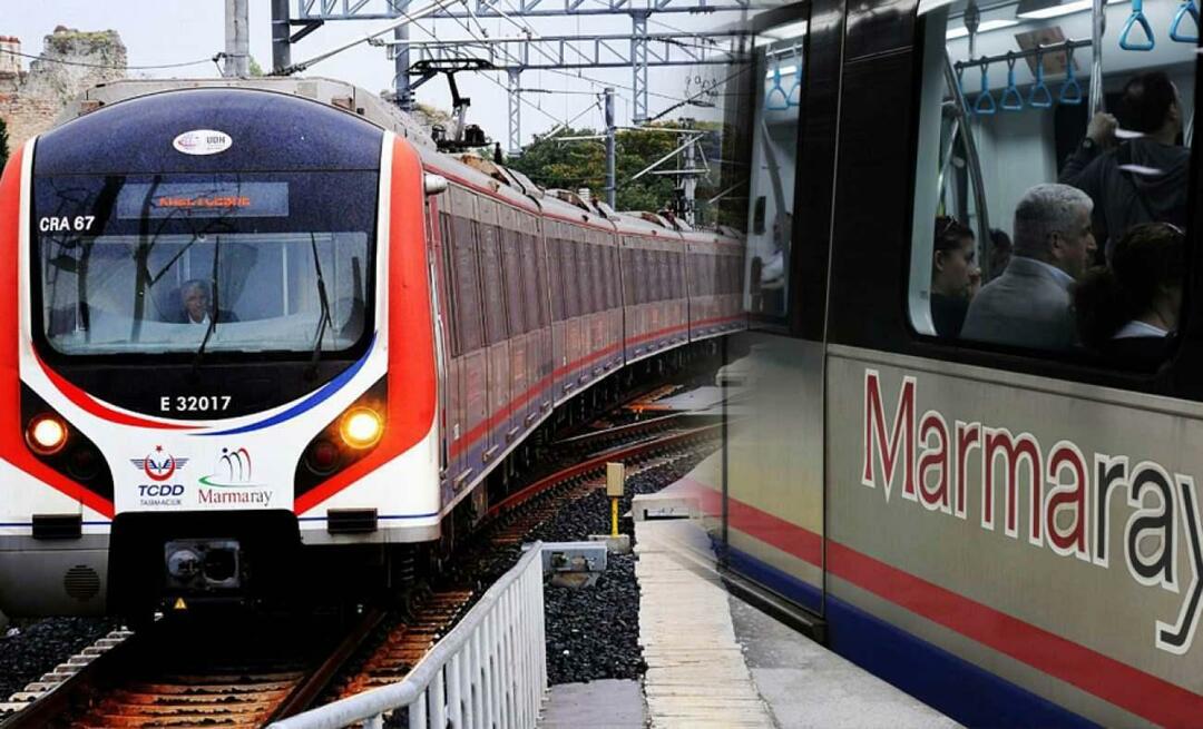 Prin ce stații trece Marmaray? Cât costă Marmaray? vremuri de Marmaray