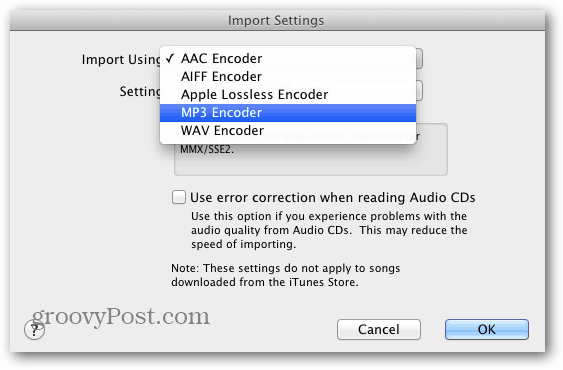 Utilizați iTunes pentru a converti fișiere de muzică Lossless în AAC sau MP3