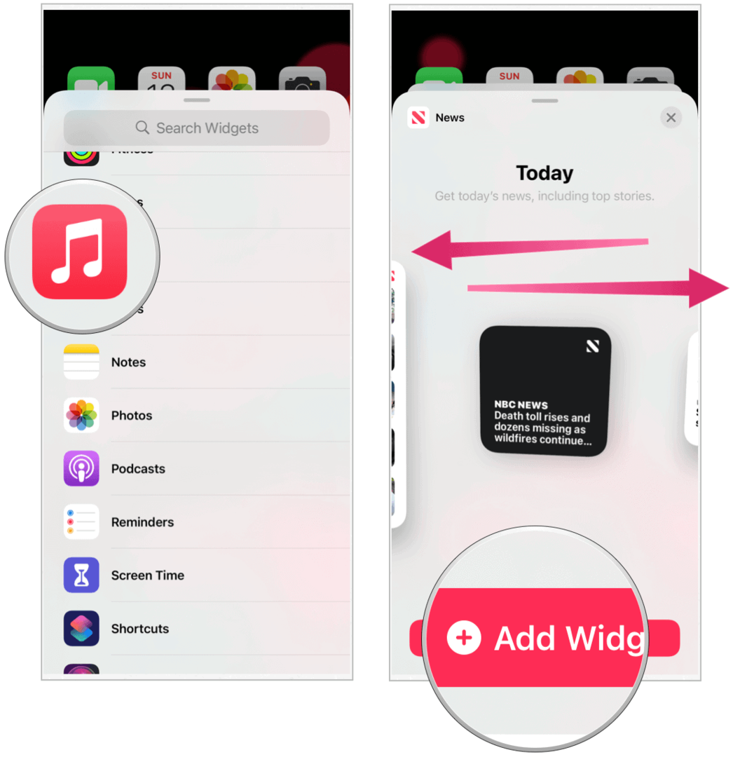 iOS 14 adaugă widget