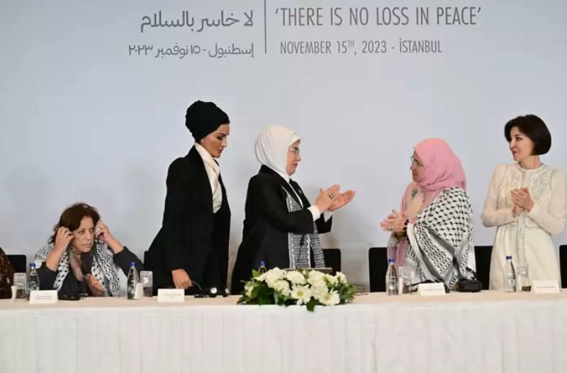 Comunicat de presă O inimă pentru soțiile liderilor din Palestina