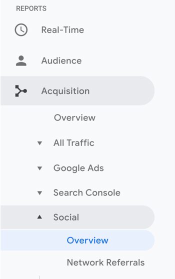Configurați Google Analytics Goals pentru Instagram Stories, Pasul 1.