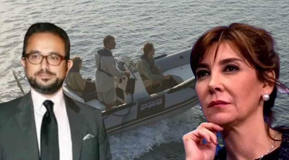 Ali Sabancı și soția sa Vuslat Doğan Sabancı au lovit stâncile cu barca sa zodiac