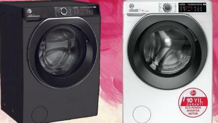 Care sunt caracteristicile mașinii de spălat cu uscător SHOCK Market Hoover? Este posibil să cumpărați un produs marca Hoover?