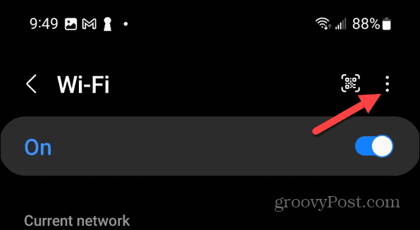 uitați o conexiune Wi-Fi pe Android