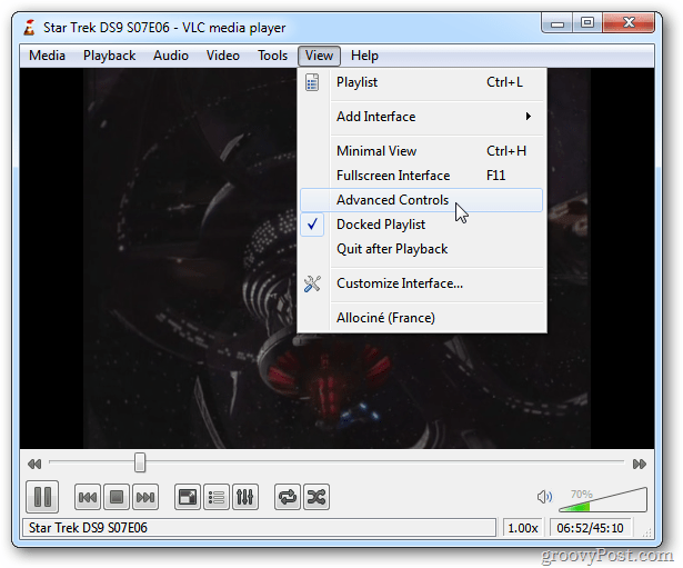 Efectuați instantanee ecran în VLC Media Player