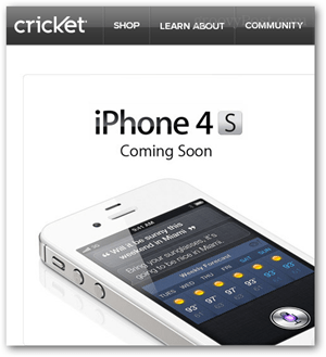 iphone 4s pentru cricket