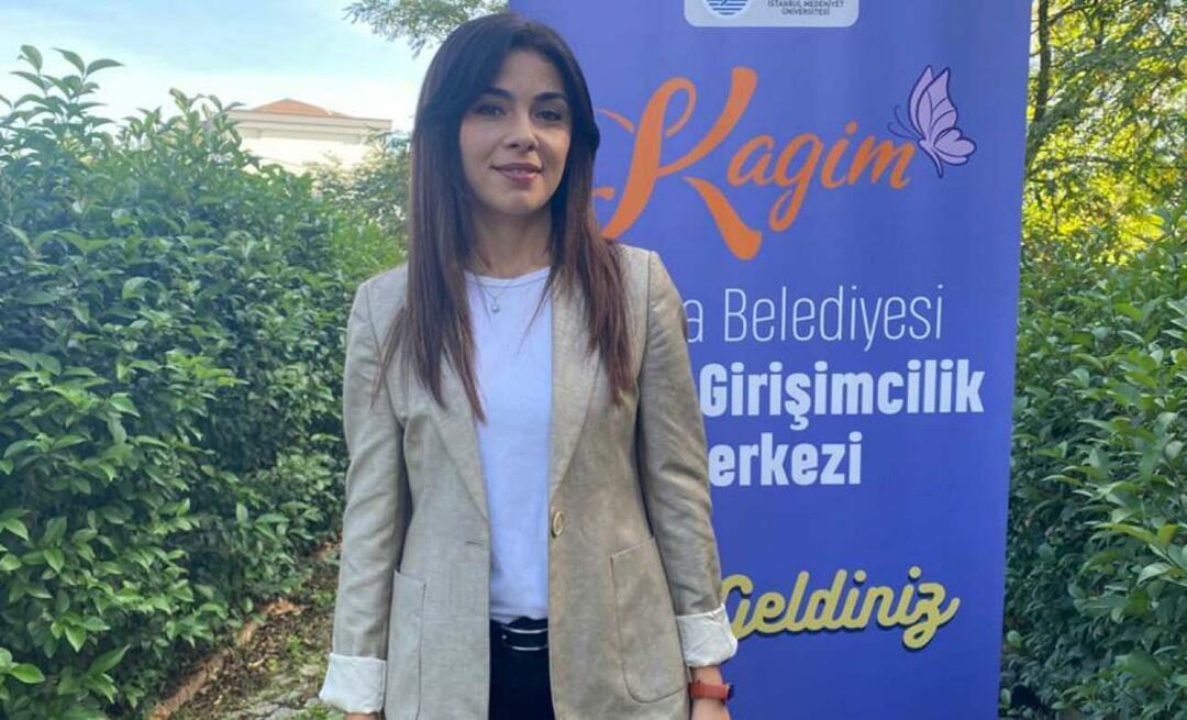 Un exemplu de antreprenoriat de la Ayşegül Kıran! Și-a dus hobby-ul pe piața mondială cu ceea ce a învățat la KAGİM.