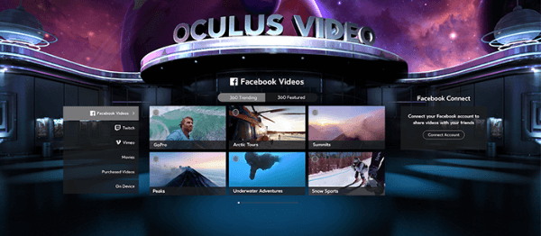 Facebook oculus caracteristici sociale