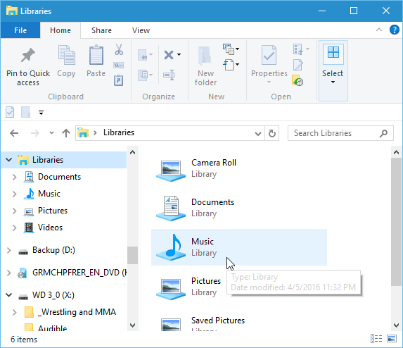 Windows 10 Sfat: Faceți bibliotecile să apară în Explorer de fișiere