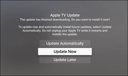 4 Actualizări Apple TV