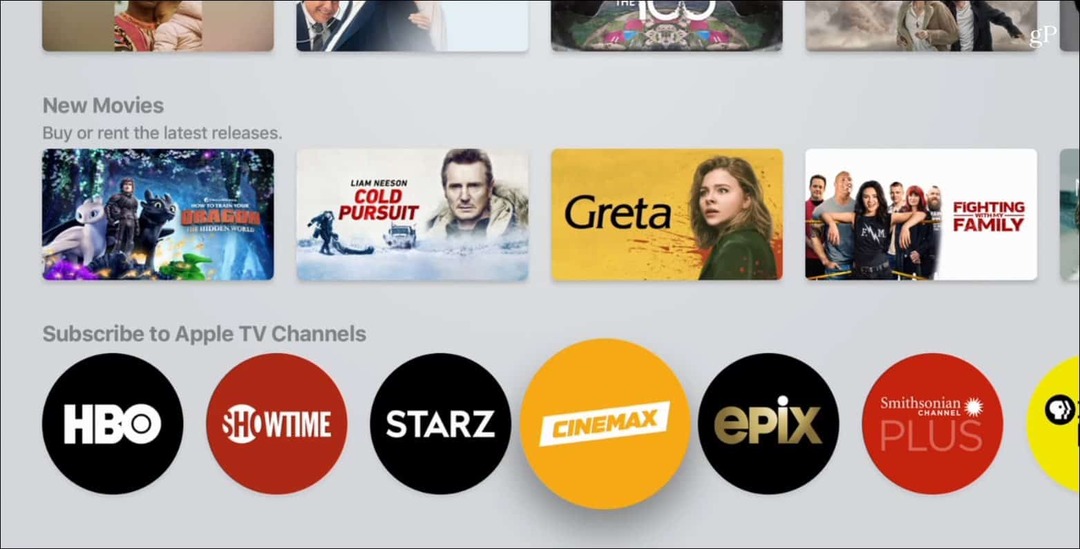 Cum să vă abonați la canale premium din noua aplicație Apple TV