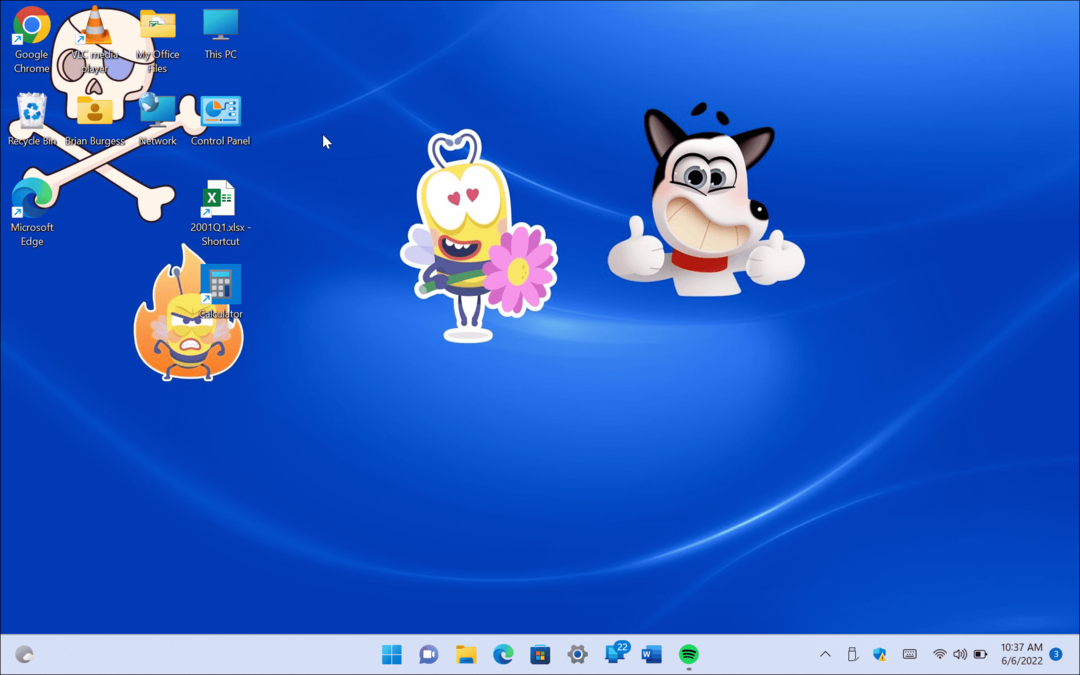 Cum să activați autocolante pentru desktop pe Windows 11