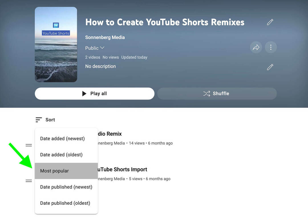 Îmbunătățiți-vă vizionările YouTube și păstrarea cu liste de redare: Social Media Examiner