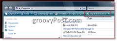 Hartă o unitate de rețea în Windows 7, Vista și Server 2008 din Windows Explorer
