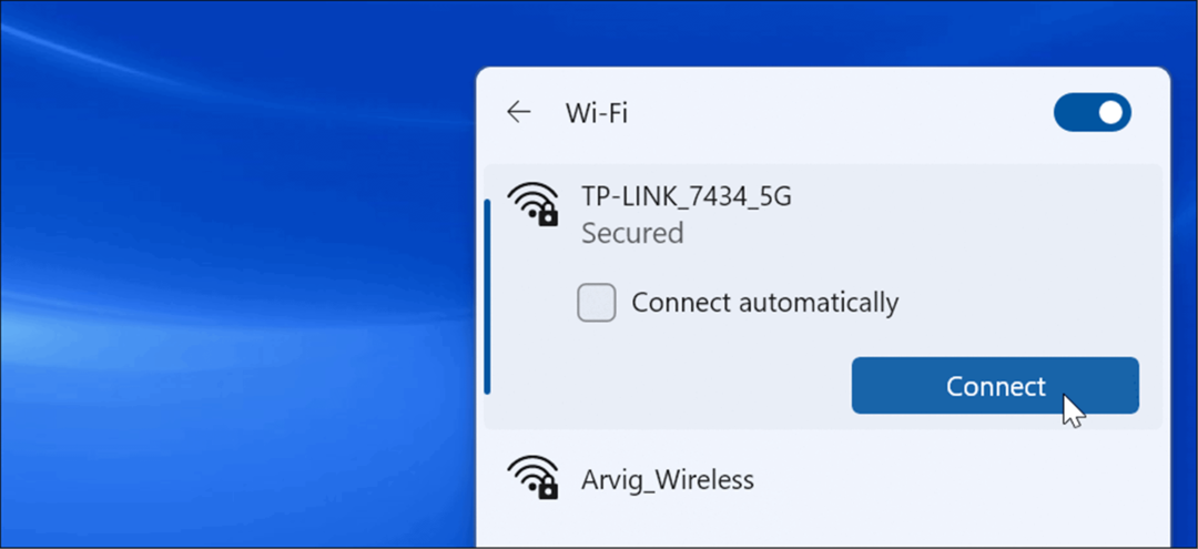 conectați wi-fi windows 11