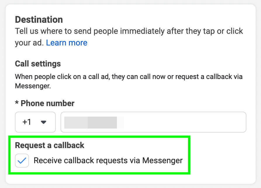 cum-utilizați-meta-call-ads-callback-option-configure-call-settings-request-callback-box-receive-callback-requests-via-messenger-example-2