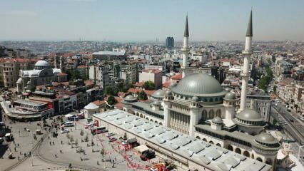 Se deschide Moscheea Taksim! Unde este Moscheea Taksim și cum se ajunge acolo? Caracteristicile Moscheii Taksim