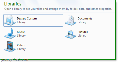 bibliotecile Windows 7 sunt excelente pentru organizarea folderelor fără a le muta