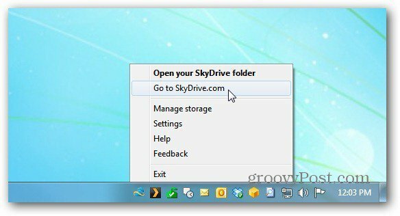 Accesați SkyDrive