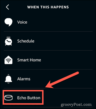 butonul Alexa echo