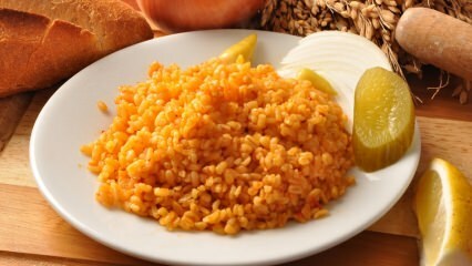 Cum să faci cel mai ușor pilaf bulgur? Sfaturile pilafului bulgur