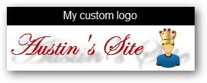 logo personalizat wordpress
