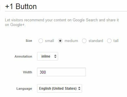 personalizarea butonului google-plus