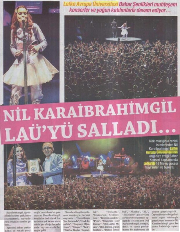 Nil Karaibrahimgil LAU concert