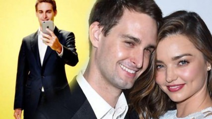 Miranda Kerr, soția model a fondatorului Snapchat, chipul lui Evan este umflat!