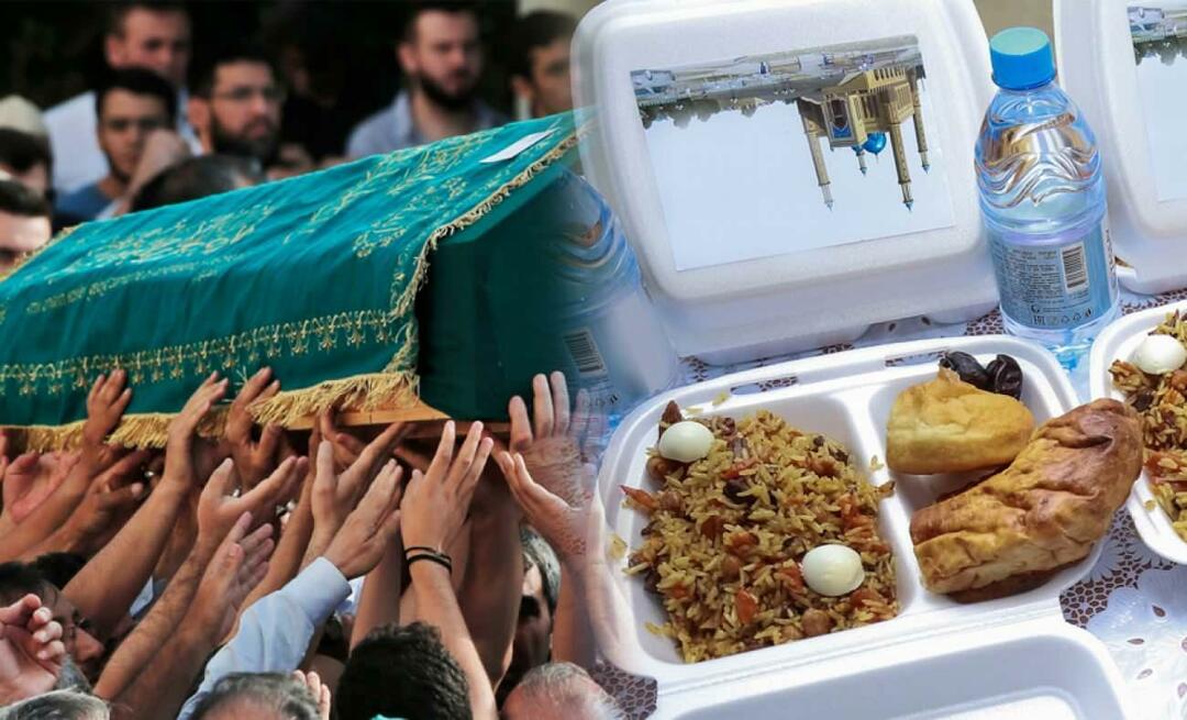 Este permis să distribui alimente după o persoană decedată? Proprietarul de înmormântare trebuie să dea mâncare în islam?