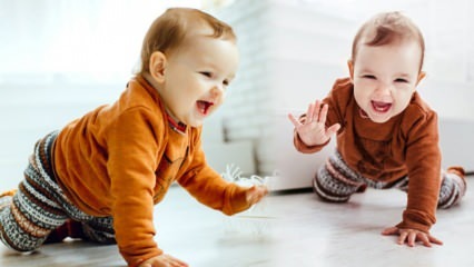 Cum sunt învățați bebelușii să se târască? Când se târăsc bebelușii? Etape târâtoare