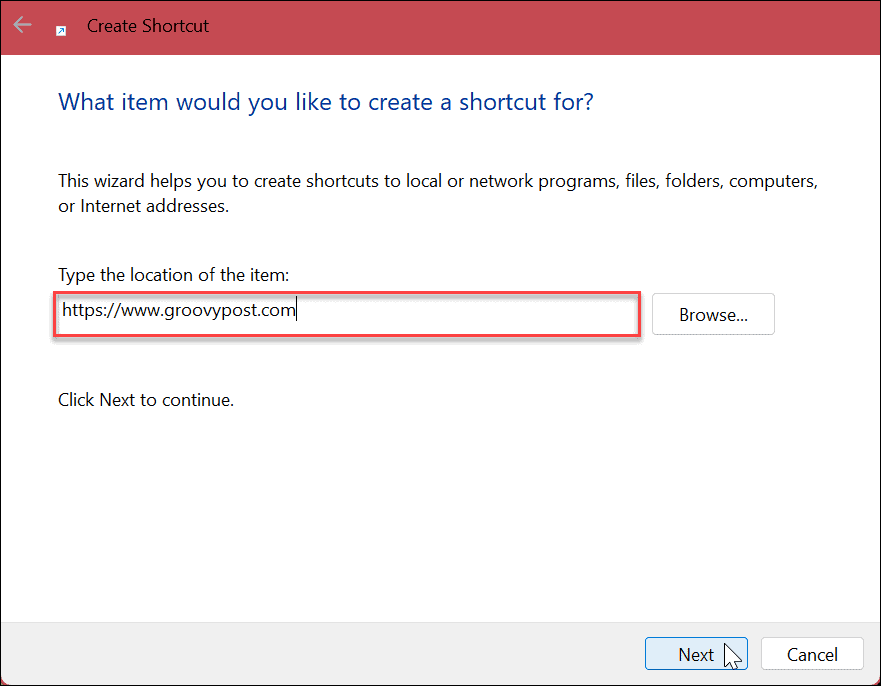 Creați comenzi rapide pe desktop 