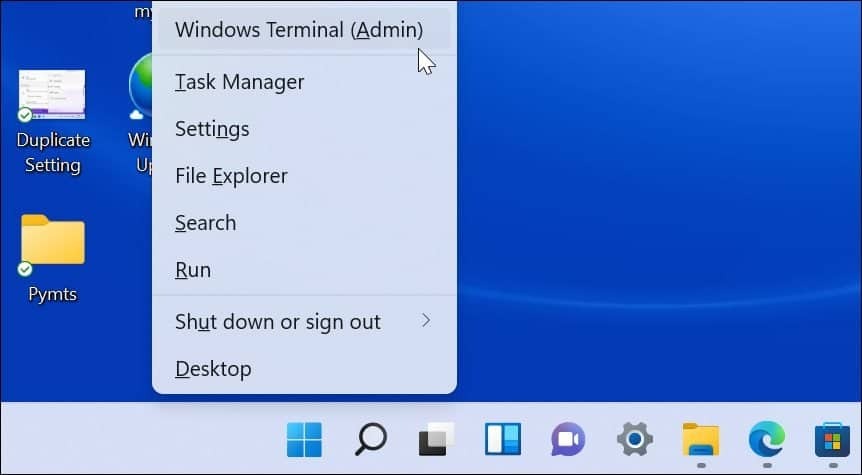 Administrator Windows Terminal